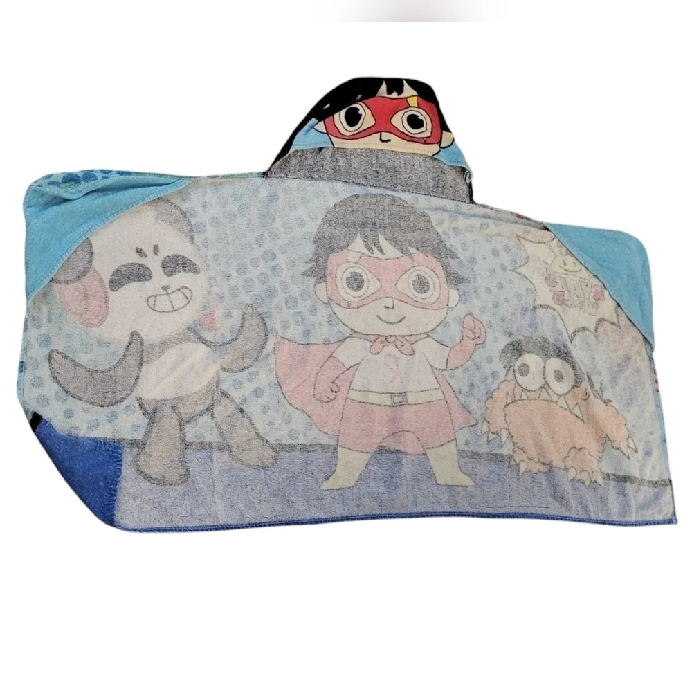 Ryans World Hooded Bath Towel Multicolor